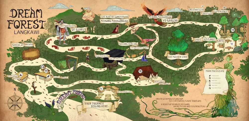 Dream Forest Langkawi roadmap